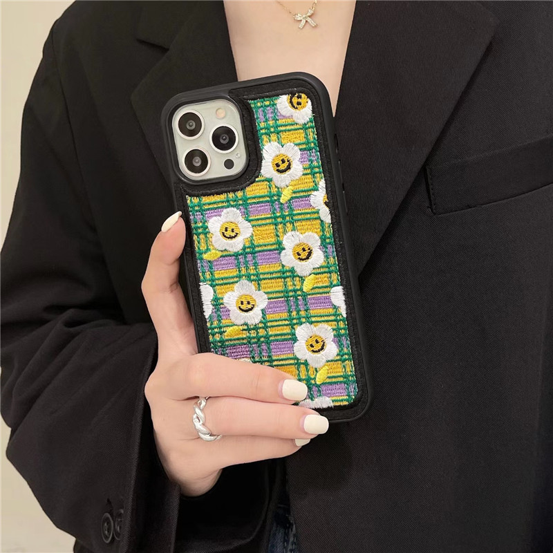 Trendy Embroidery Phone Case