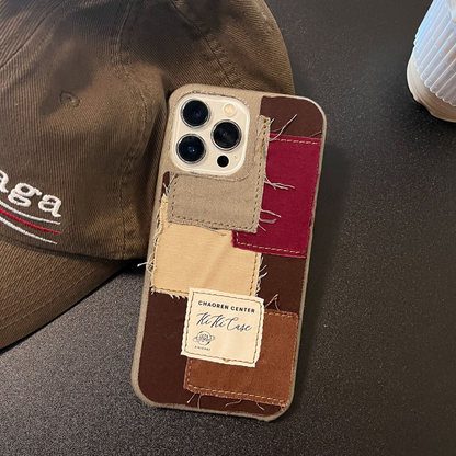 Aurelia Denim Patchwork Phone Case