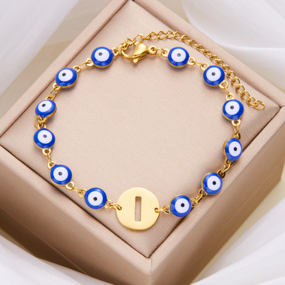 Zephyra Enchanted Evil Eye Bracelet