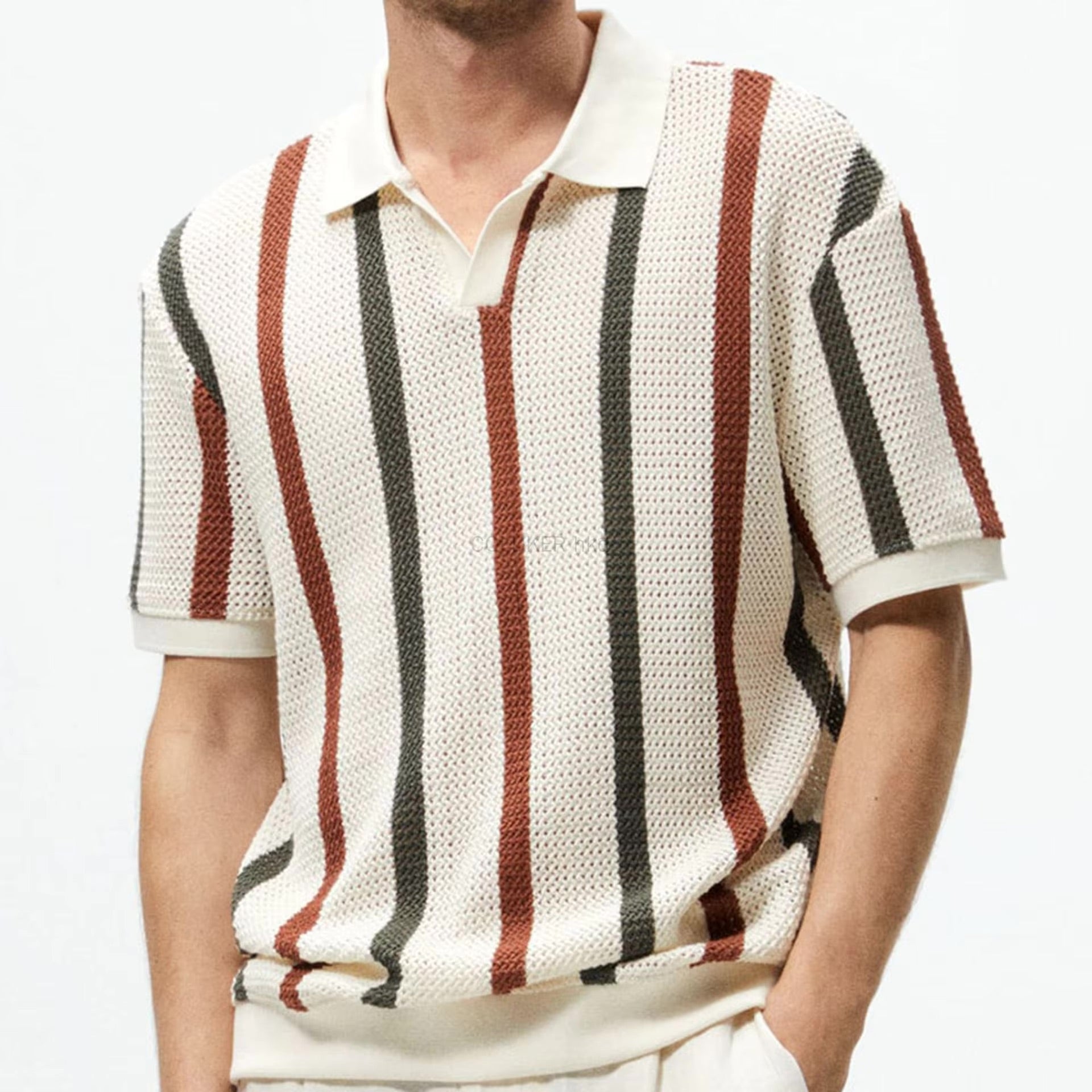 AureliusStripedPoloShirt