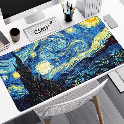 Starry Night Van Gogh Desk Mat