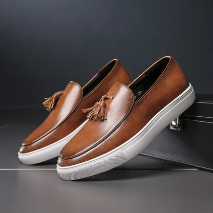 Regal Tassel Leather Loafers