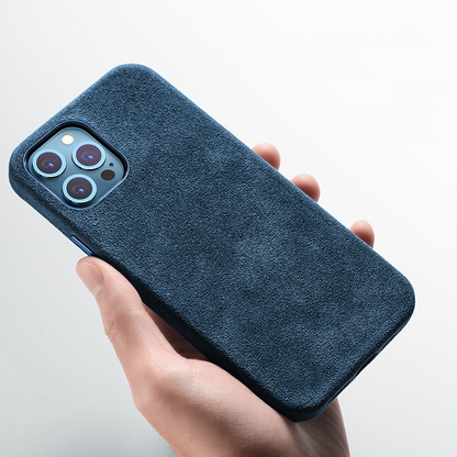 Velar Suede iPhone Case