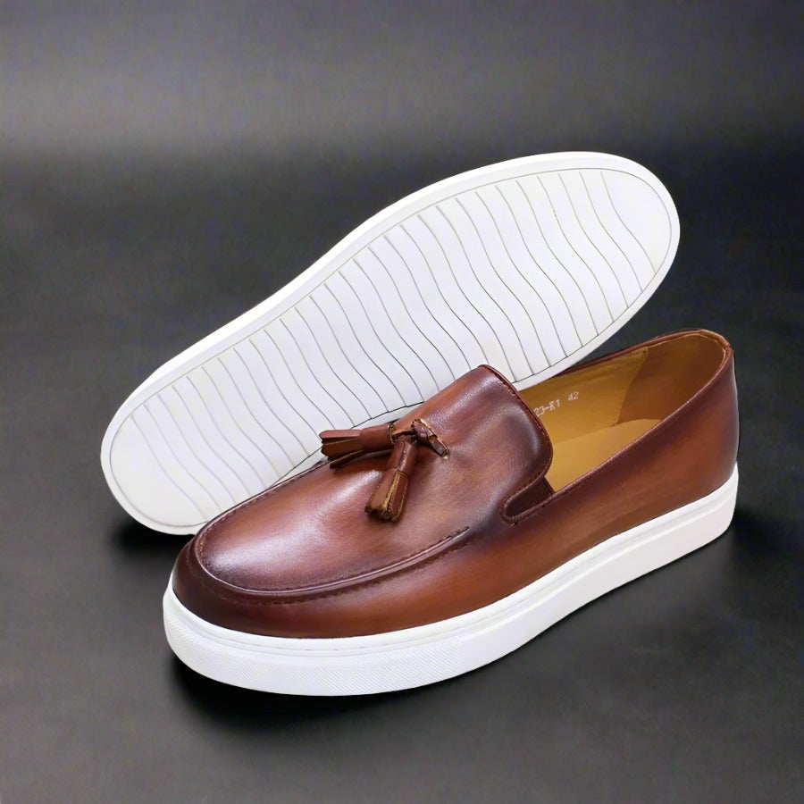 Regal Tassel Leather Loafers