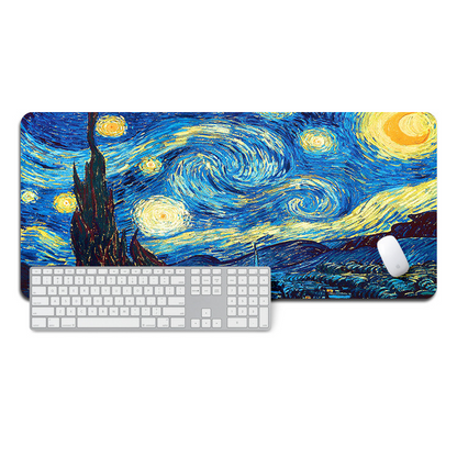 Starry Night Van Gogh Desk Mat