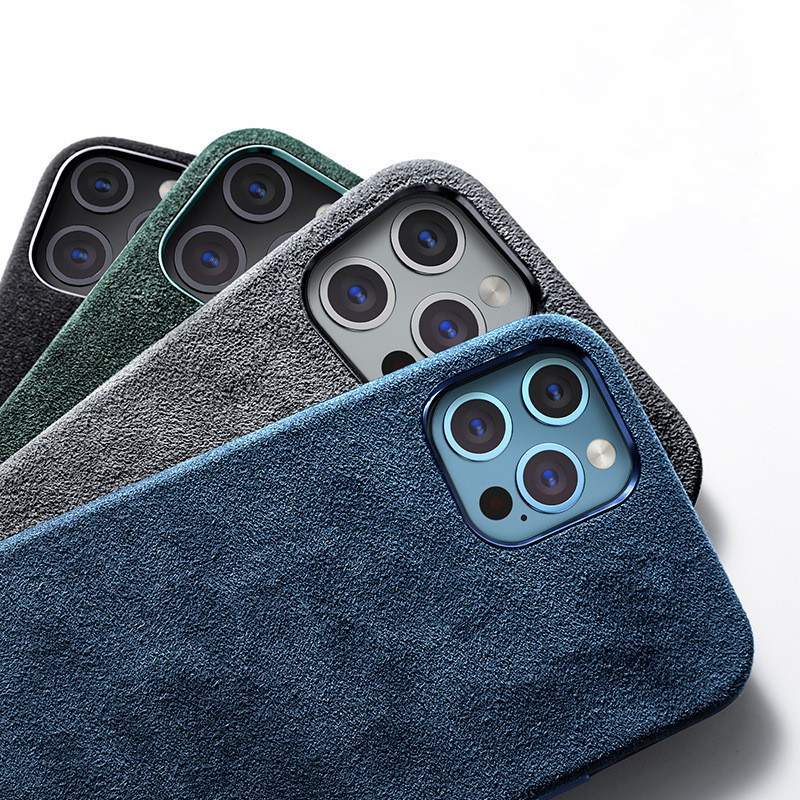 Velar Suede iPhone Case