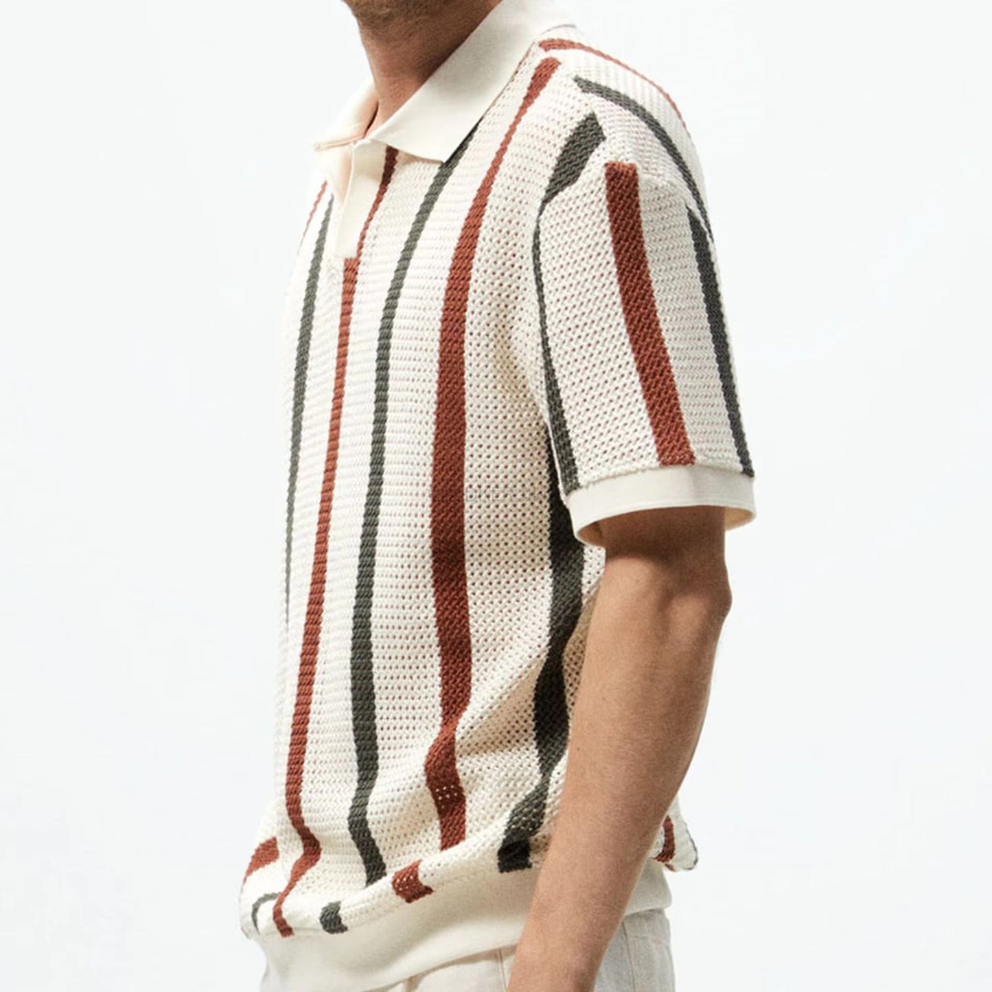 Aurelius Striped Polo Shirt