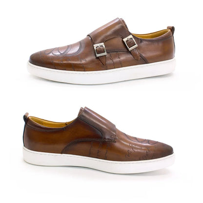 Urban Leather Slip-Ons