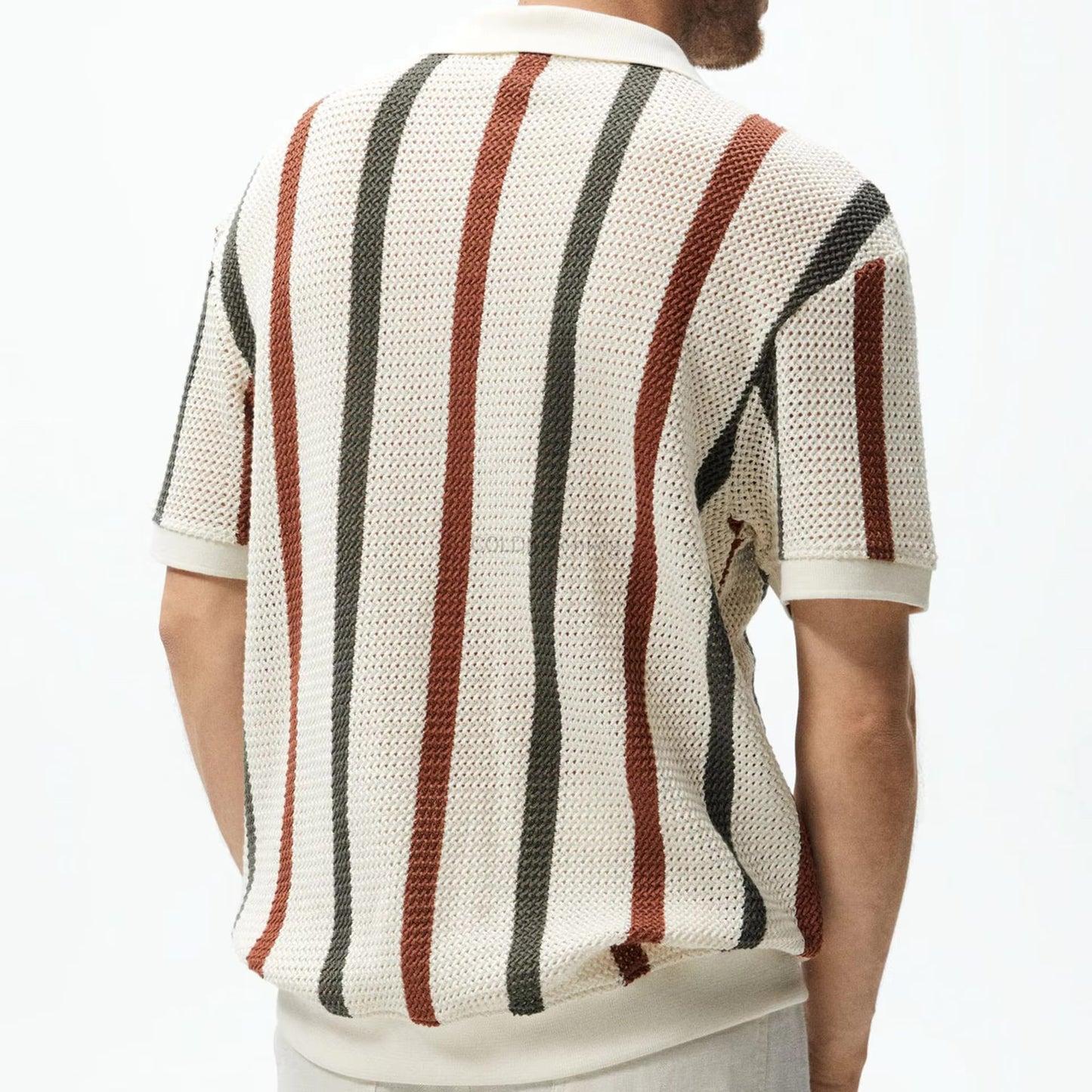 Aurelius Striped Polo Shirt