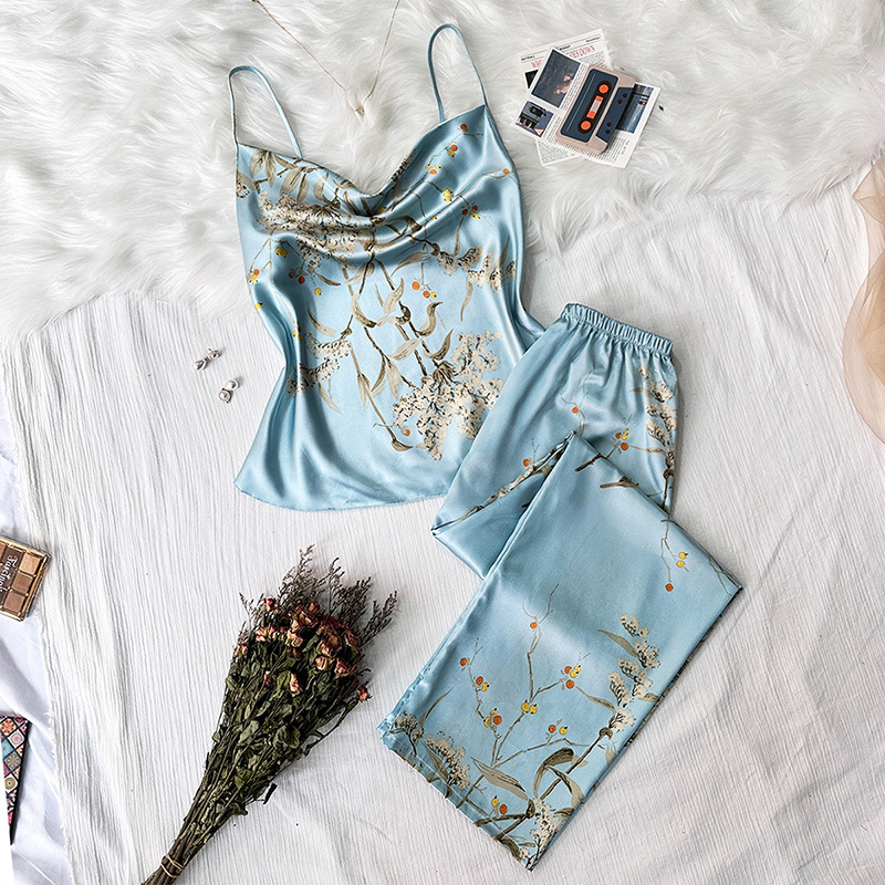 Floral Print Pajama Set