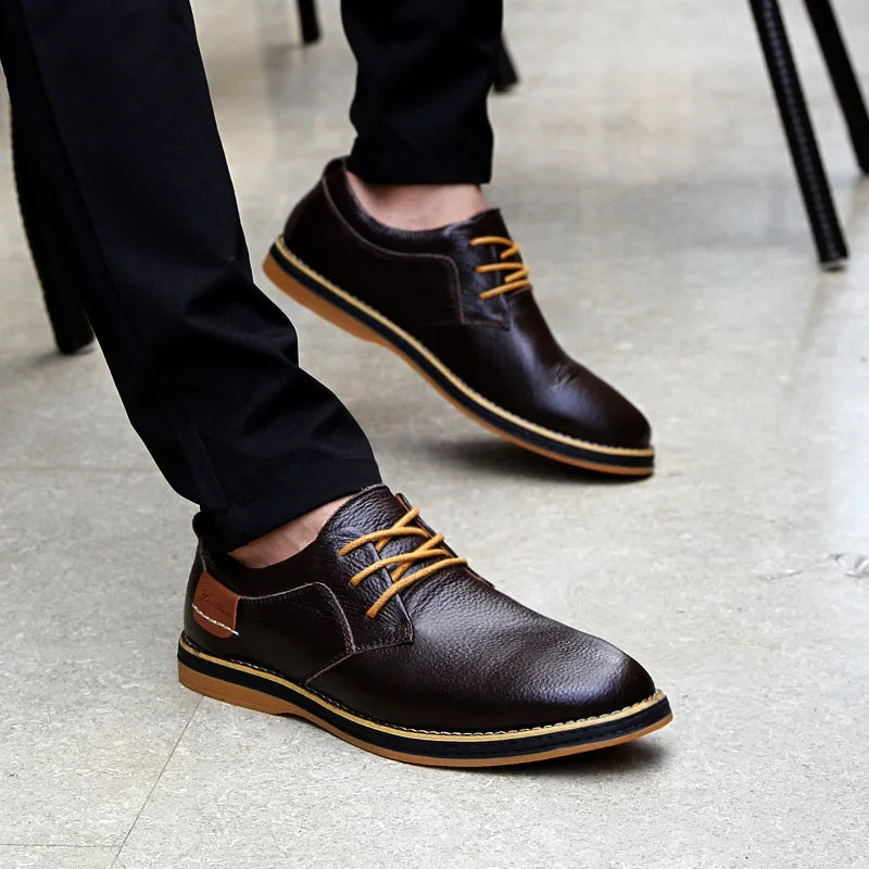 Casual Leather Dress Shoe