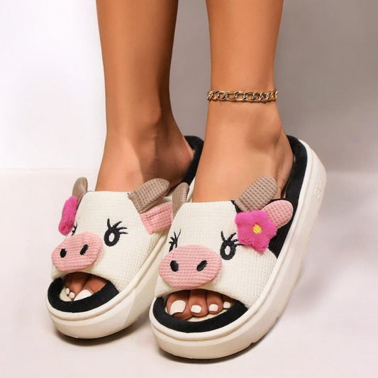 MooMoo Cozy Slippers