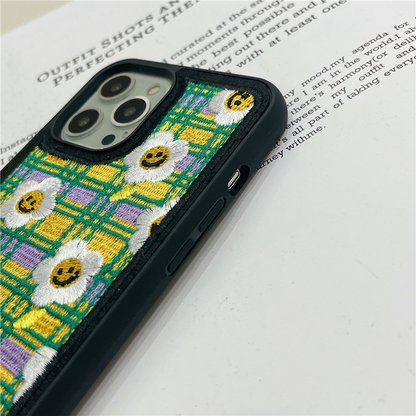 Trendy Embroidery Phone Case