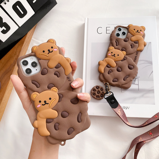 KawaiiMochi Guardian Bear Phone Case