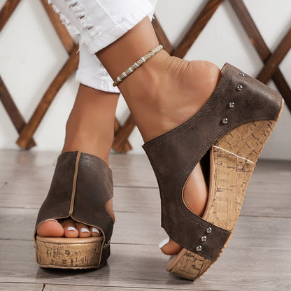 Clementine Wedge Sandals