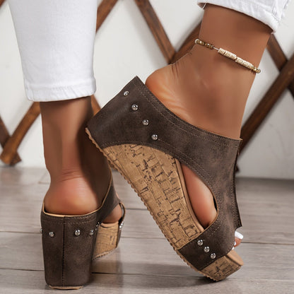 Clementine Wedge Sandals