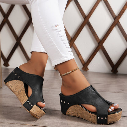 Clementine Wedge Sandals