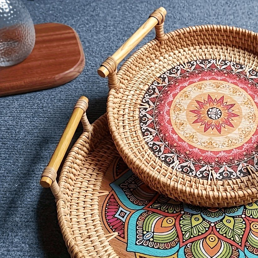 FRANDSY™ Artisan Rattan Tray - FRANDSY™