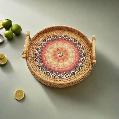 FRANDSY™ Artisan Rattan Tray - FRANDSY™