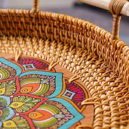 FRANDSY™ Artisan Rattan Tray - FRANDSY™