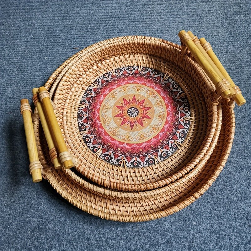 FRANDSY™ Artisan Rattan Tray - FRANDSY™