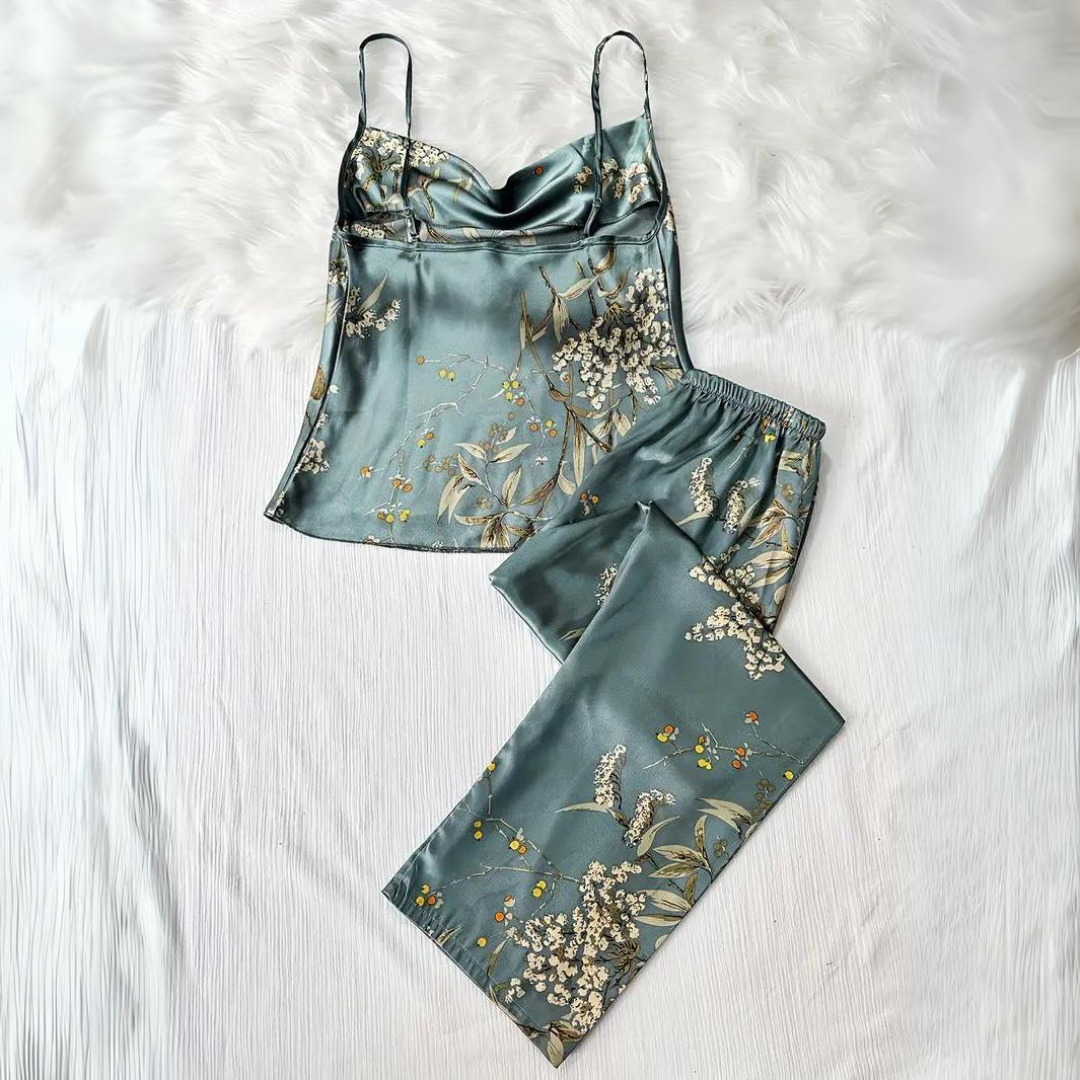 Floral Print Pajama Set